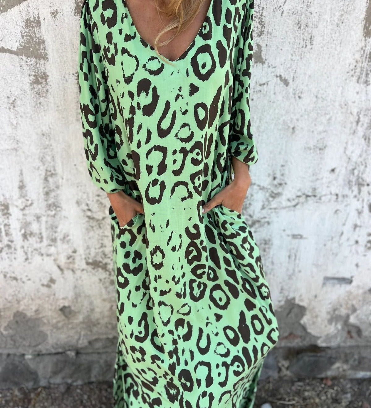 Flavia – Dlouhé tištěné šaty