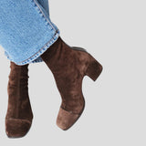 Mara – Elegantní Boty z Ekologické Semišové Kůže