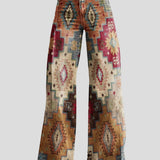Catinca – Kalhoty Wide-Leg Boho-Chic