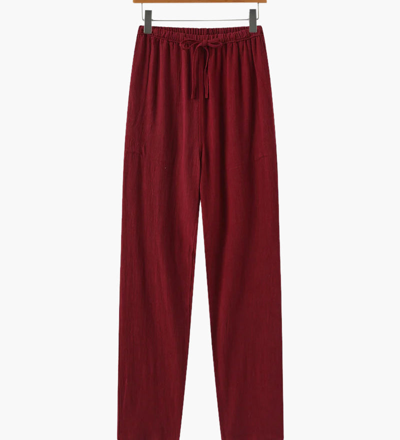 Marrakech - Lněné kalhoty (Slim Fit)