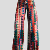 Malina – Kalhoty Wide-Leg Boho-Chic