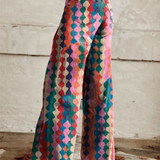Malina – Kalhoty Wide-Leg Boho-Chic