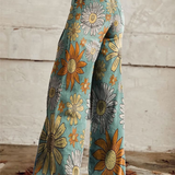 Talida – Kalhoty Wide-Leg Boho-Chic