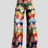 Iolanda – Kalhoty Wide-Leg Boho-Chic