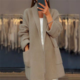 Cristina | Pletený cardigan s kapsami