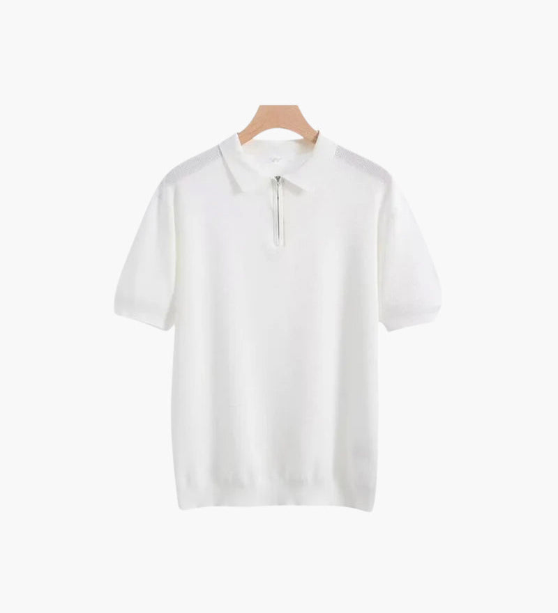 Marbella Zip Up Polo