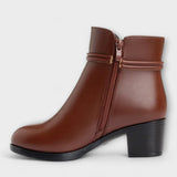 Emilia – Elegantní zimní boty s zipem