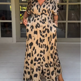 Felicia – Leopardí maxi šaty