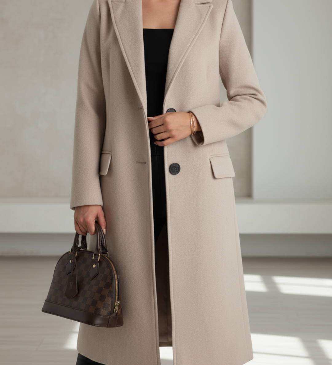 Iuliana – Elegantní Dlouhý Kabát