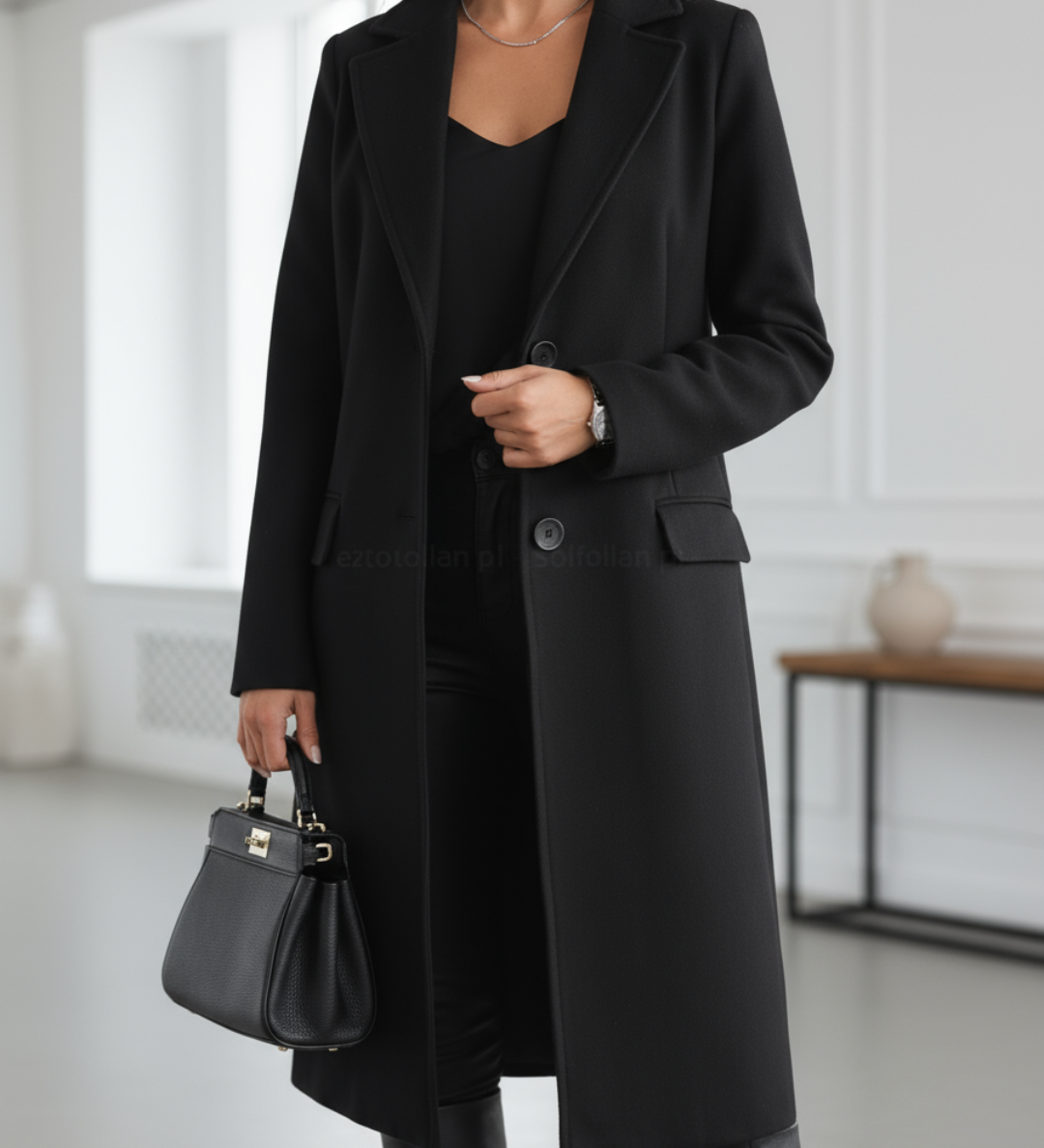 Iuliana – Elegantní Dlouhý Kabát