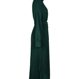 Elina – Elegantní Midi Šaty s Dlouhými Rukávy
