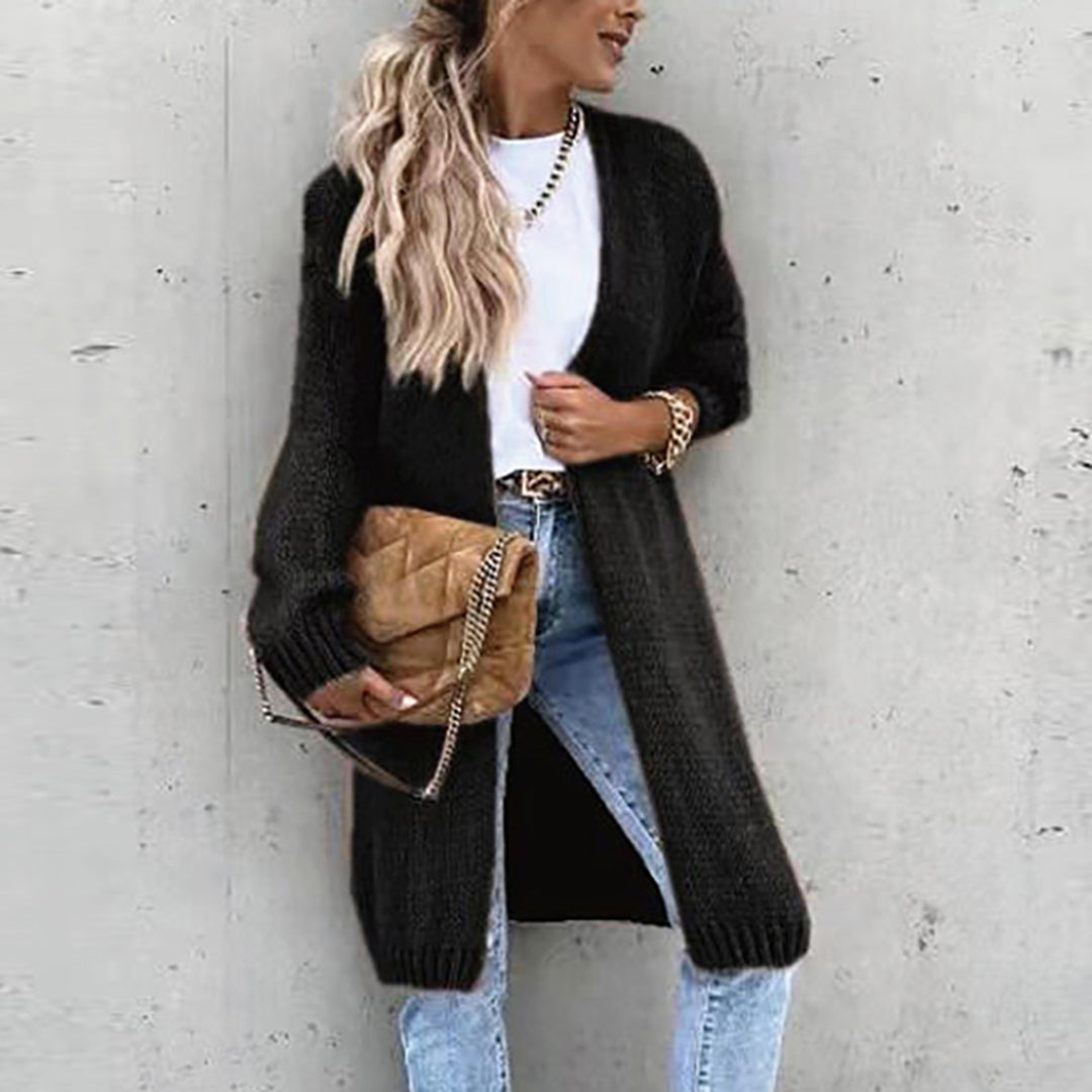Camile | Dlouhý klasický cardigan