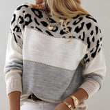 Sara | Elegantní Leopardí Svetr