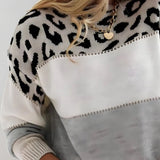 Sara | Elegantní Leopardí Svetr
