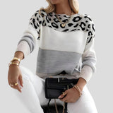 Sara | Elegantní Leopardí Svetr