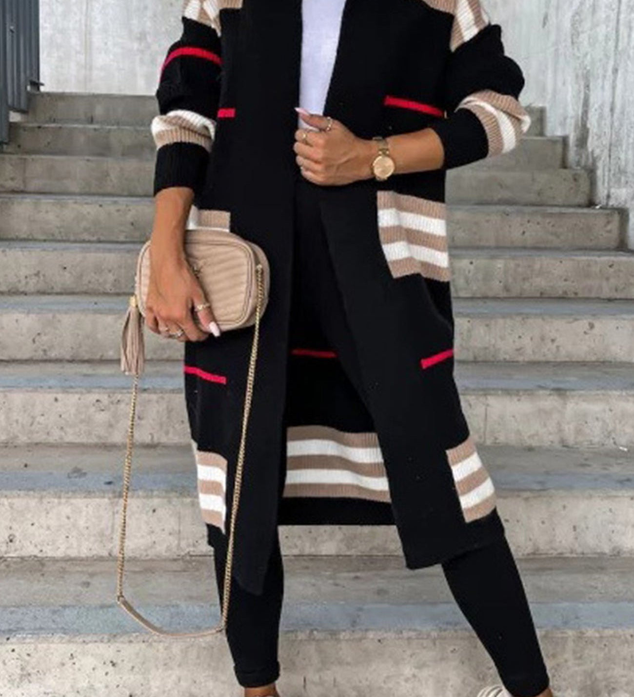 Wilma | Elegantní dlouhý cardigan