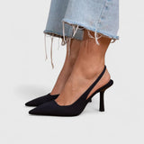 Isabelle – Slingback boty s leopardím potiskem
