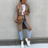 Camile | Dlouhý klasický cardigan