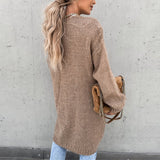 Camile | Dlouhý klasický cardigan