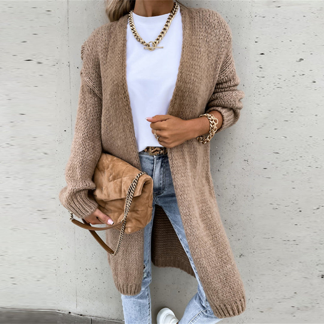 Camile | Dlouhý klasický cardigan