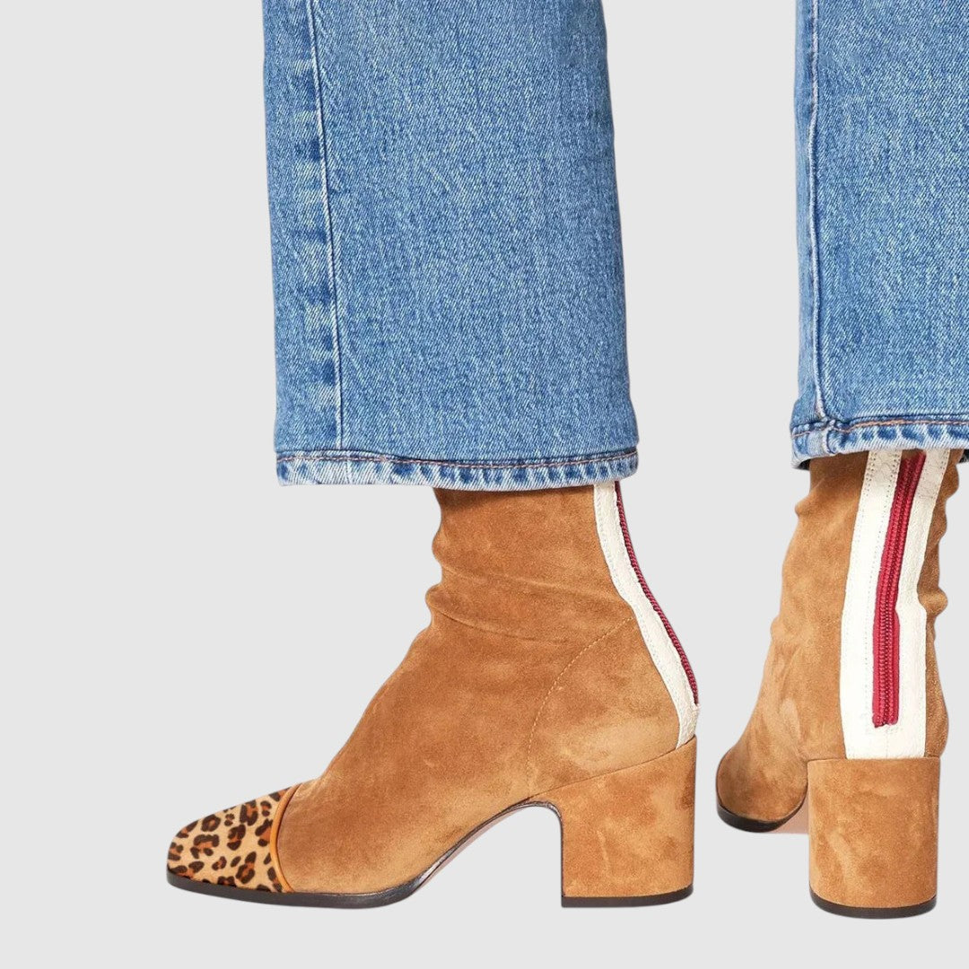 Mara – Elegantní Boty z Ekologické Semišové Kůže