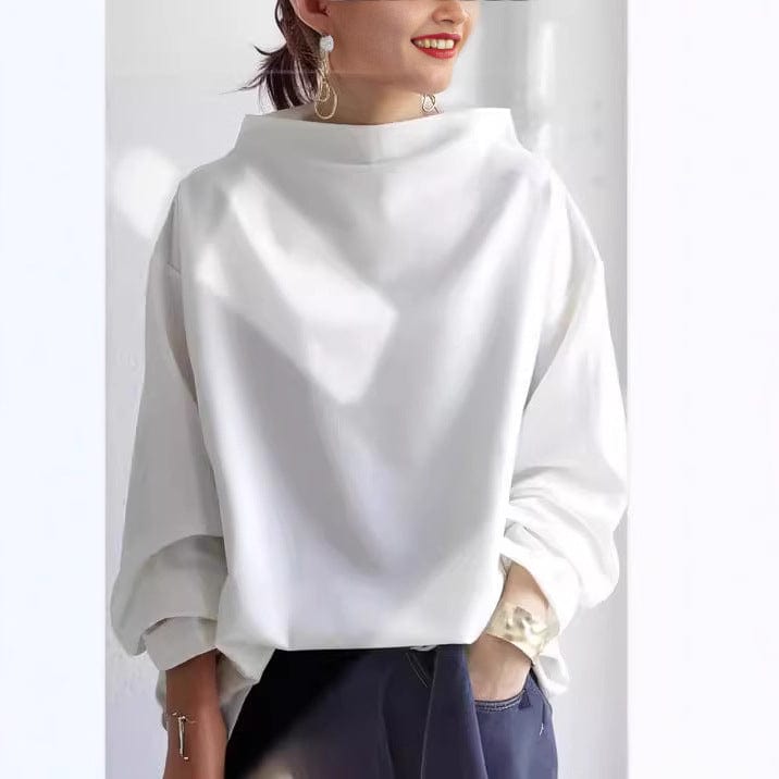 Elsa | Chic Svetřík s Vysokým Límcem