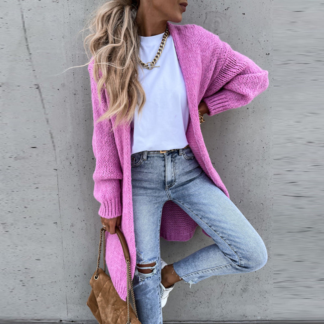 Camile | Dlouhý klasický cardigan