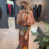 Zoe – Maxi boho vyšívané šaty
