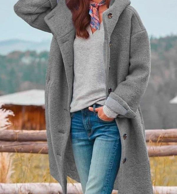 Amelia – Elegantní a Dlouhá Zimní Bunda