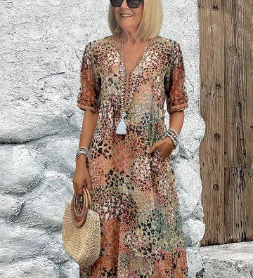 Loredana – Květinové šaty