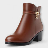 Emilia – Elegantní zimní boty s zipem