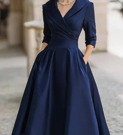 Maria – Elegantní Midi Šaty