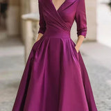 Maria – Elegantní Midi Šaty