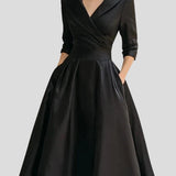 Maria – Elegantní Midi Šaty