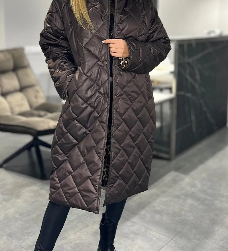 Julia – Elegantní leopardí kabát