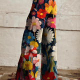 Sânziana – Kalhoty Wide-Leg Boho-Chic