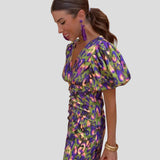 Aurelia – Vibrantní dlouhé šaty