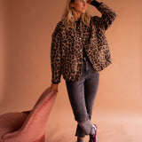 Lavinia – Leopardí vzorová bunda