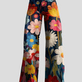 Sânziana – Kalhoty Wide-Leg Boho-Chic