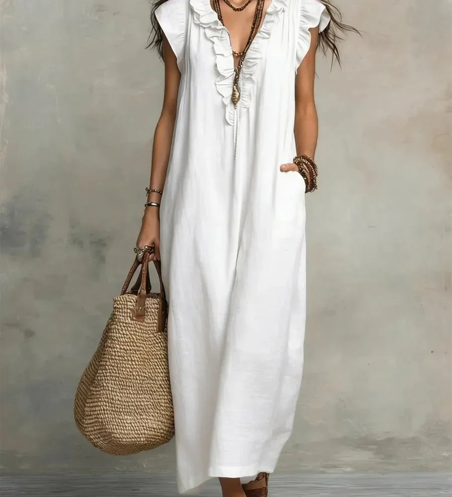 Camelia – Boho maxi šaty