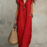 Camelia – Boho maxi šaty