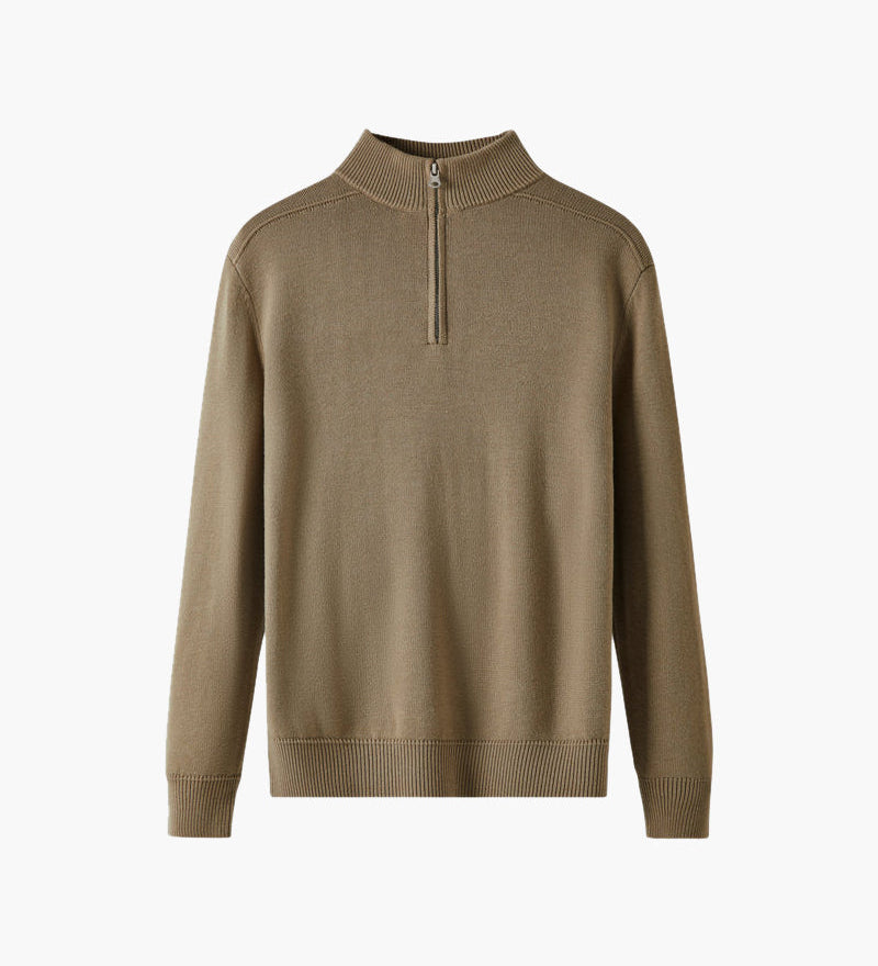 100% Merino vlna s zipem
