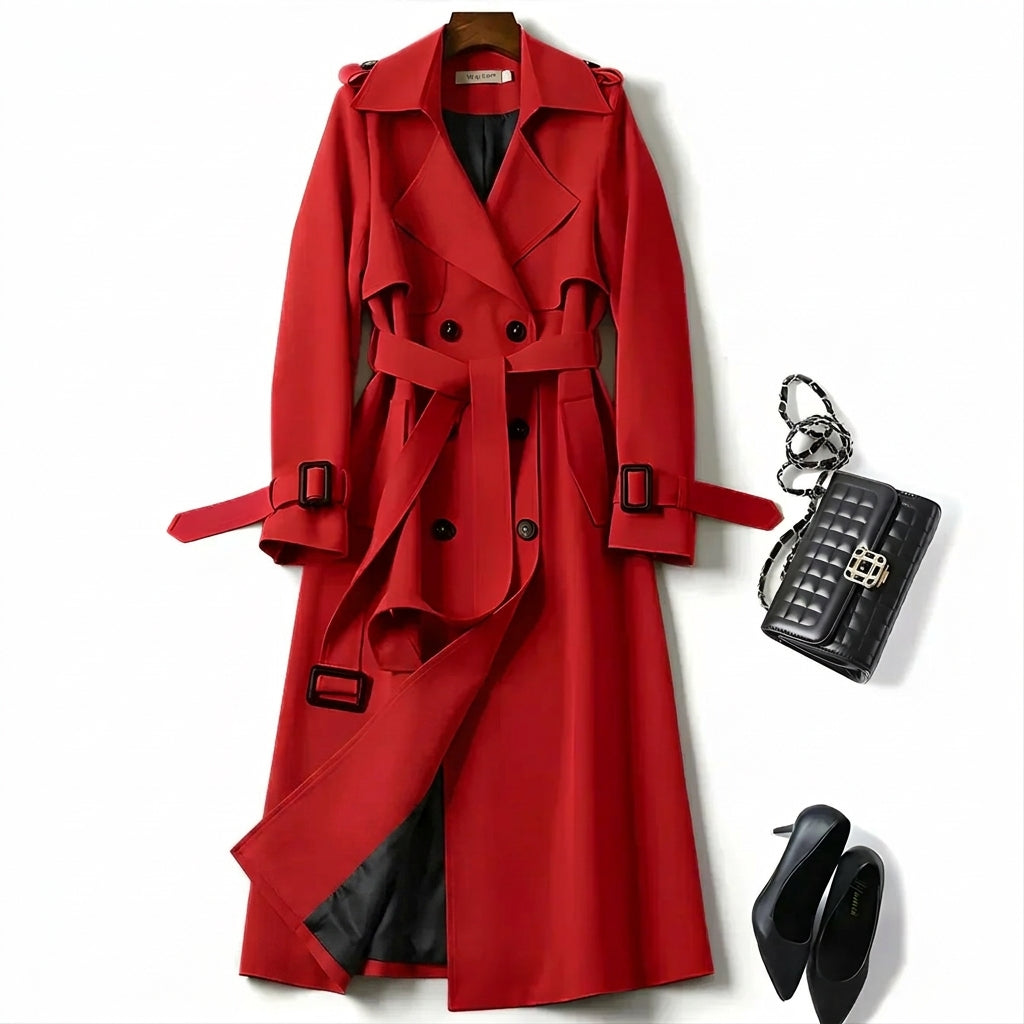 Silvia – Trench Clasic s Evropským Designem
