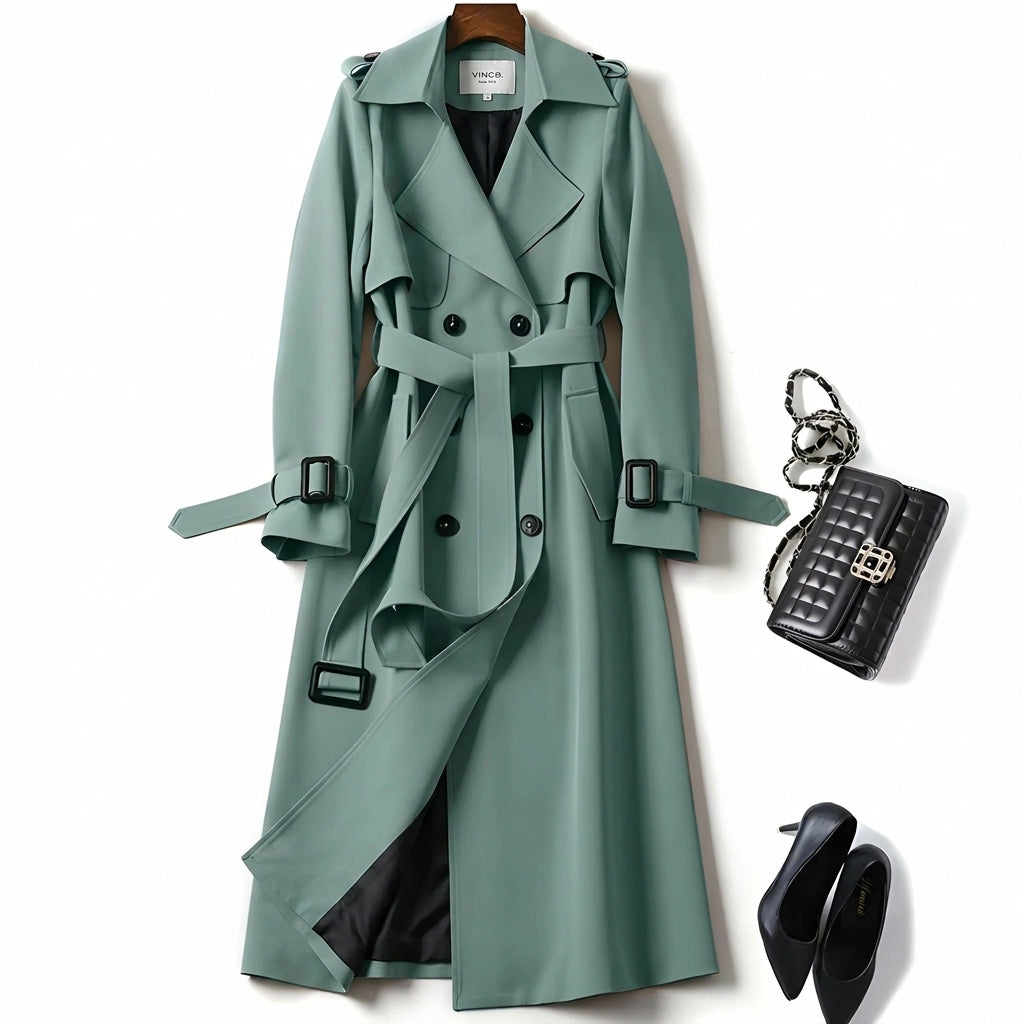 Silvia – Trench Clasic s Evropským Designem