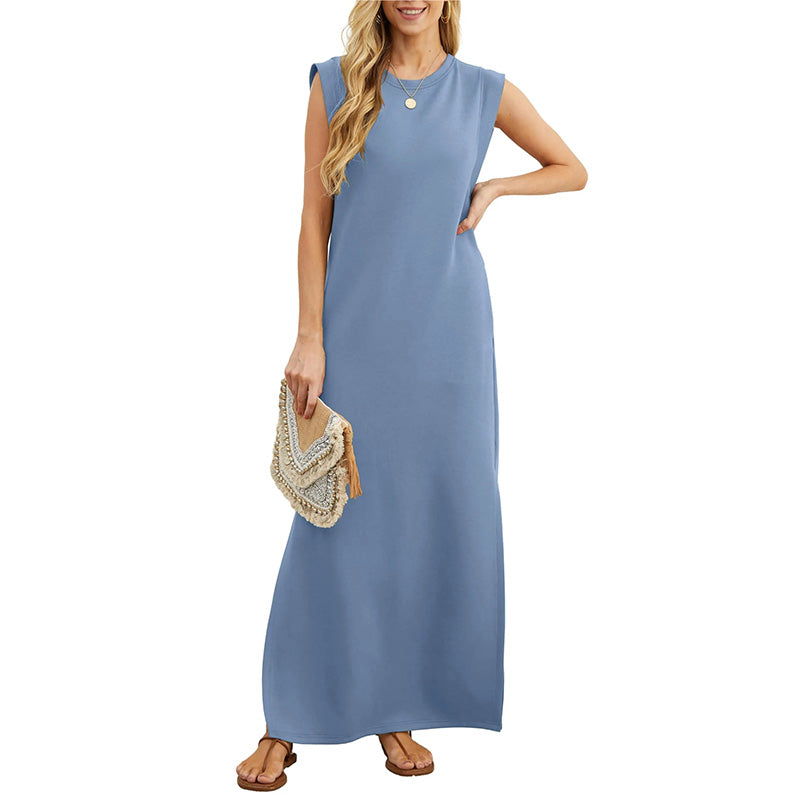 Tereza – Minimalistické maxi šaty