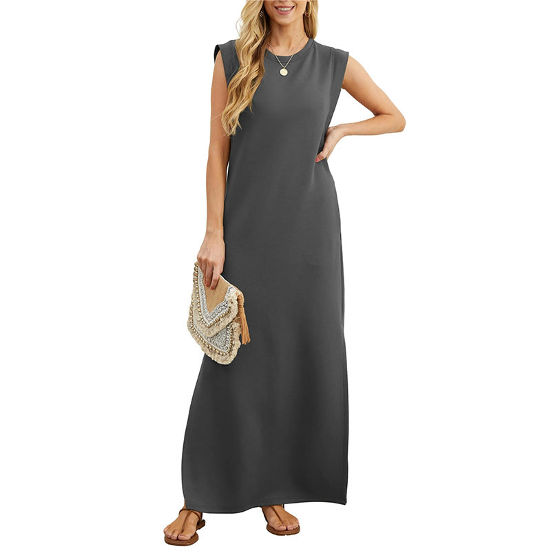 Tereza – Minimalistické maxi šaty