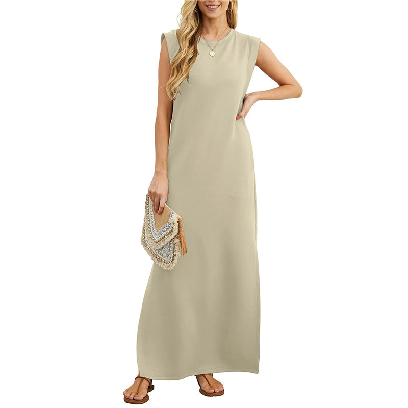 Tereza – Minimalistické maxi šaty