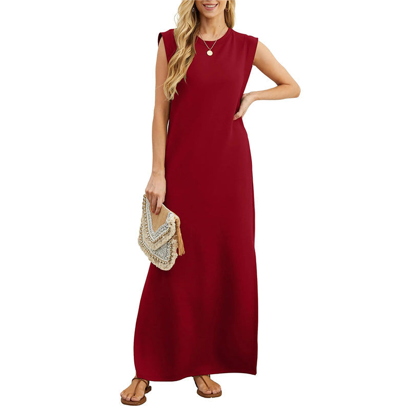 Tereza – Minimalistické maxi šaty