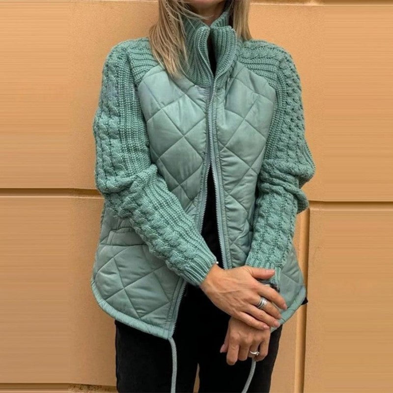 Roxana – Pletená patchworková bunda