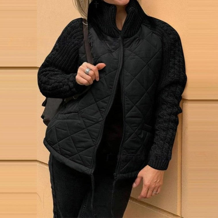 Roxana – Pletená patchworková bunda